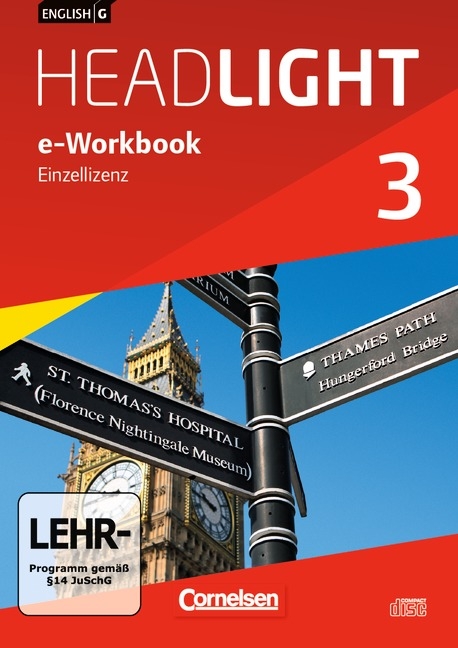 English G Headlight - Allgemeine Ausgabe / Band 3: 7. Schuljahr - e-Workbook auf CD-ROM