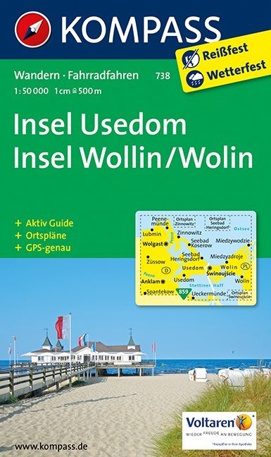 Insel Usedom - Insel Wollin/Wolin - 