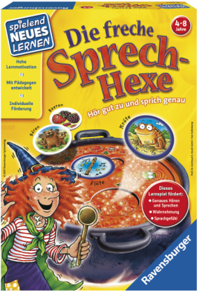 Die freche Sprech-Hexe (Kinderspiel) - 