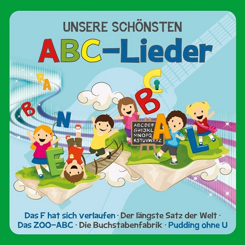 Familie Sonntag - Unsere schönsten ABC-Lieder, 1 Audio-CD