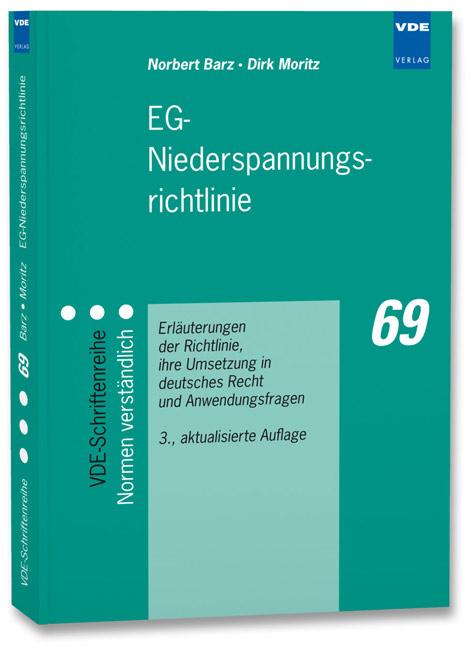 EG-Niederspannungsrichtlinie - Norbert Barz, Dirk Moritz