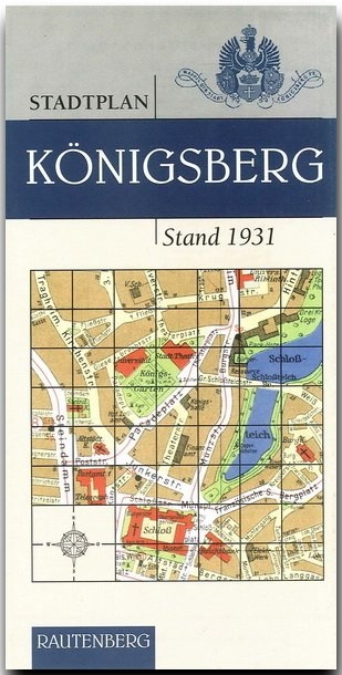 Stadtplan - KÖNIGSBERG - Stand 1931