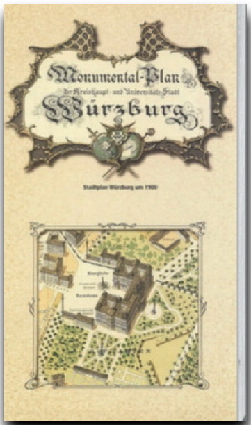 WÜRZBURG um 1900 - Ein historischer Stadtplan