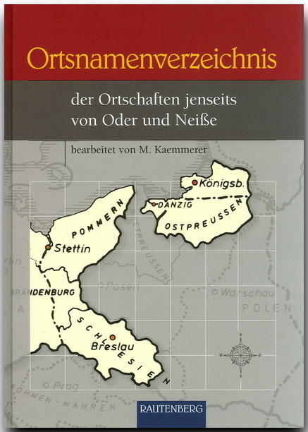 Ortsnamenverzeichnis der Ortschaften jenseits von Oder und Neisse