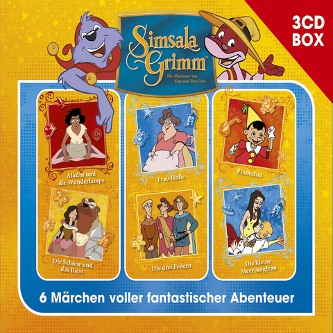 SimsalaGrimm 3-CD Hörspielbox. Vol.4, 3 Audio-CD