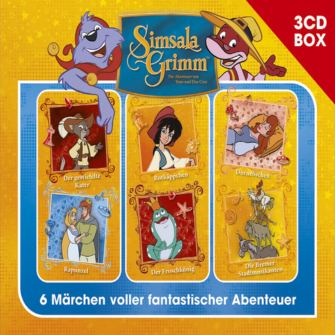 SimsalaGrimm 3-CD Hörspielbox. Vol.1, 3 Audio-CD