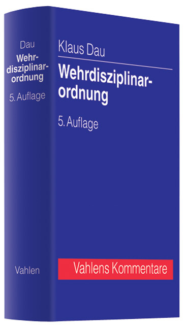 Wehrdisziplinarordnung - Klaus Dau