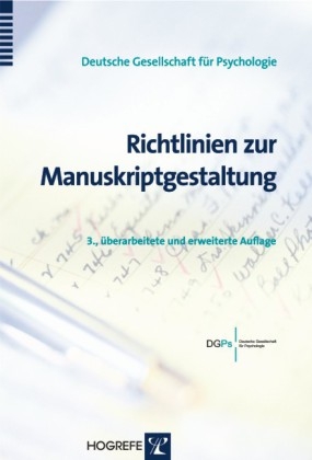 Richtlinien zur Manuskriptgestaltung