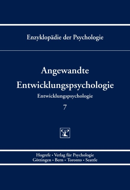 Angewandte Entwicklungspsychologie - 