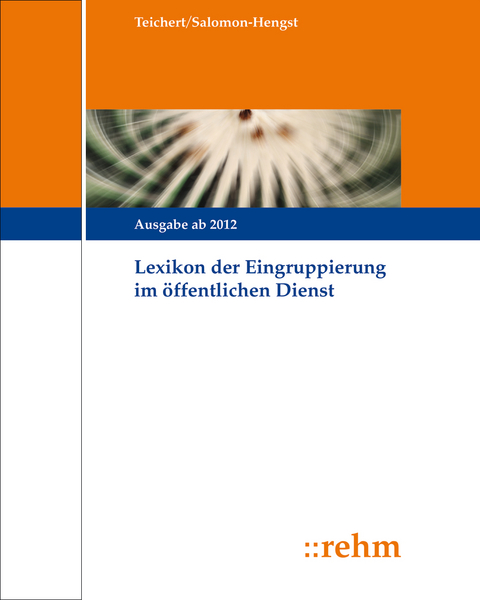 Lexikon der Eingruppierung - Antje Teichert, Annette Salomon-Hengst, Walter Claus