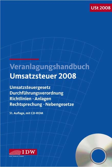 Veranlagungshandbuch Umsatzsteuer 2008