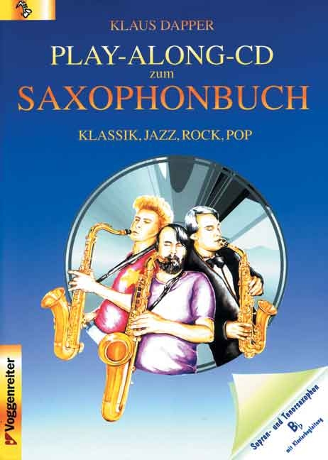 Play-Along CD zum Saxophonbuch (Bb) - Klaus Dapper