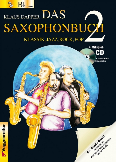 Das Saxophonbuch 2 (Version Bb) - Klaus Dapper