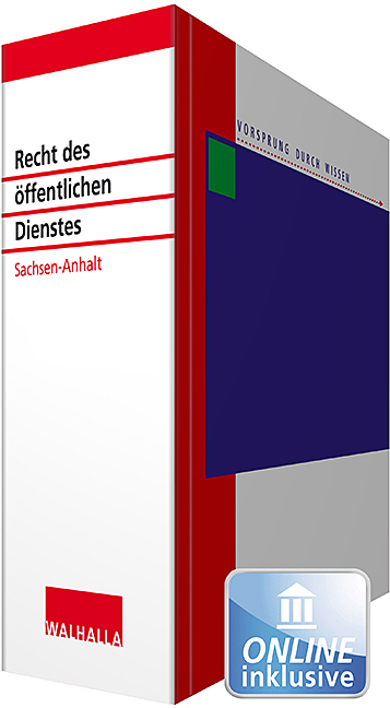 Recht des öffentlichen Dienstes Sachsen-Anhalt