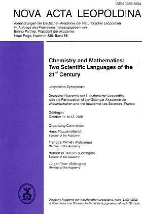 Chemistry and Mathematics: Two Scientific Languages of the 21st Century - 