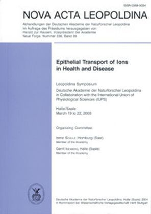 Epithelial Transport of Ions in Health and Disease - 