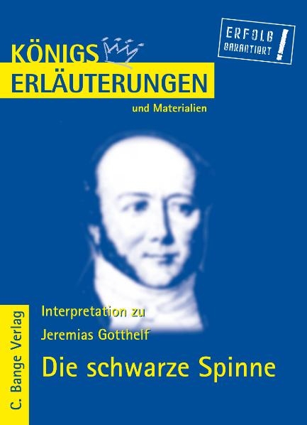 Gotthelf. Die schwarze Spinne - Jeremias Gotthelf