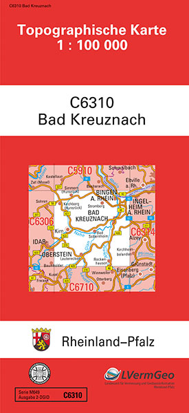 TK100 C6310 Bad Kreuznach -  Landesamt für Vermessung und Geobasisinformation Rheinland-Pfalz