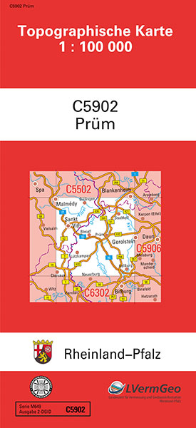 TK100 C5902 Prüm -  Landesamt für Vermessung und Geobasisinformation Rheinland-Pfalz