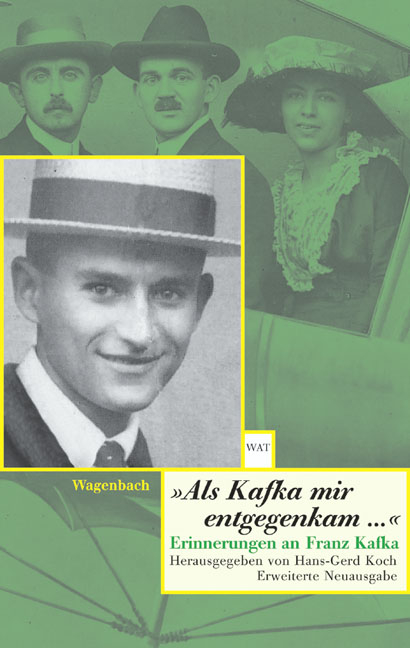 "Als Kafka mir entgegenkam..." - 