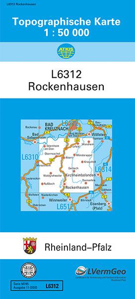 TK50 L6312 Rockenhausen -  Landesamt für Vermessung und Geobasisinformation Rheinland-Pfalz