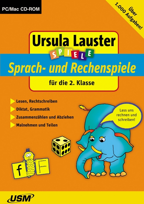 Sprach- und Rechenspiele für die 2. Klasse - Ursula Lauster