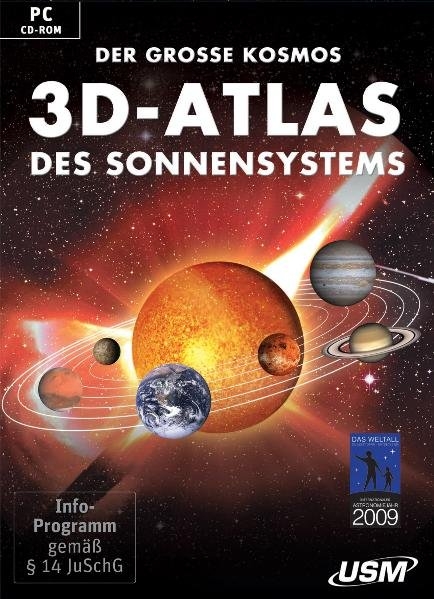 Der große Kosmos 3D-Atlas des Sonnensystems (DVD-ROM)