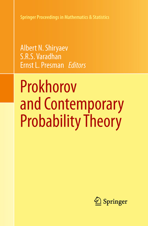 Prokhorov and Contemporary Probability Theory - 