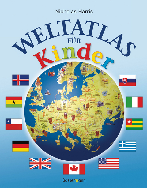 Weltatlas für Kinder - Nicholas Harris