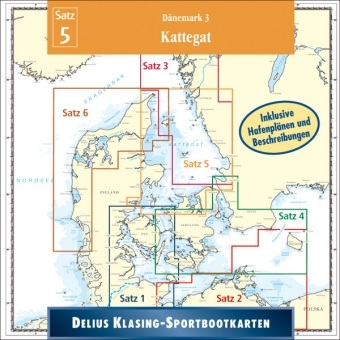 Delius Klasing Sportbootkarten CD-ROM / Kattegat