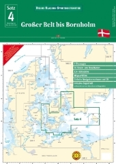 Delius Klasing Sportbootkarten / Großer Belt bis Bornholm