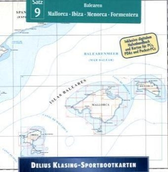 Delius Klasing Sportbootkarten CD-ROM / Balearen