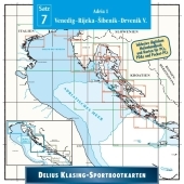 Delius Klasing Sportbootkarten CD-ROM / Venedig - Rijeka - Šibenik - Drvenik V.