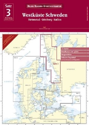 Delius Klasing Sportbootkarten / Westküste Schweden