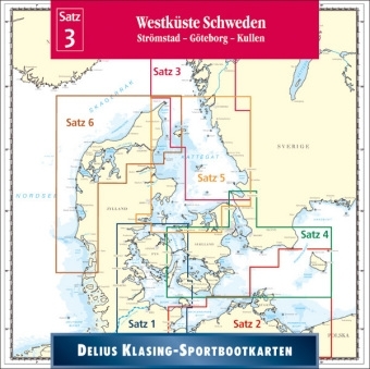 Delius Klasing Sportbootkarten CD-ROM / Westküste Schweden