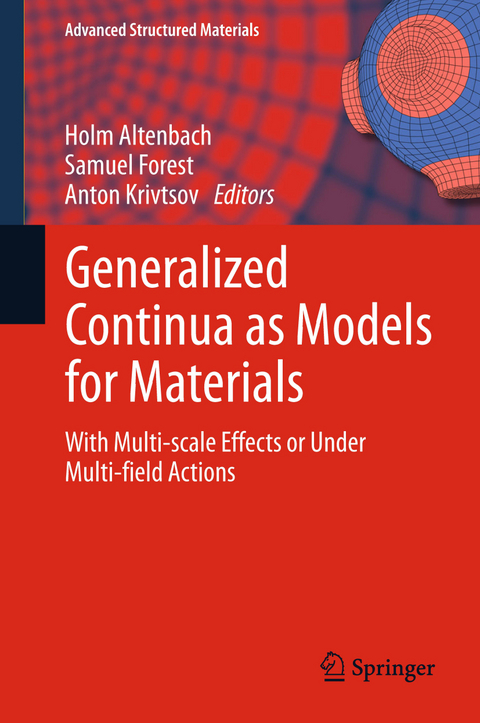 Generalized Continua as Models for Materials - 