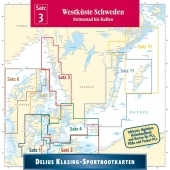 Delius Klasing Sportbootkarten CD-ROM / Westküste Schweden