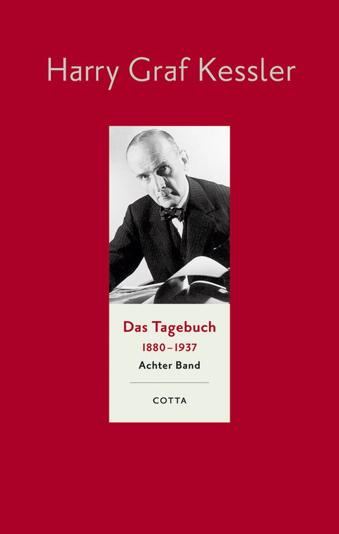 Das Tagebuch (1880–1937), Band 8 (Das Tagebuch 1880-1937. Leinen-Ausgabe, Bd. 8) - Harry Graf Kessler