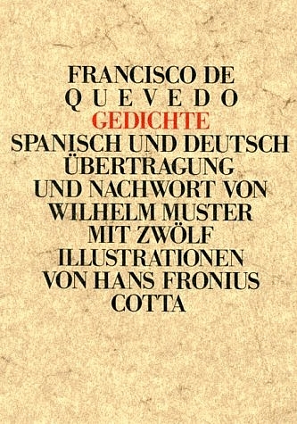 Gedichte. Spanisch und Deutsch - Francisco de Quevedo