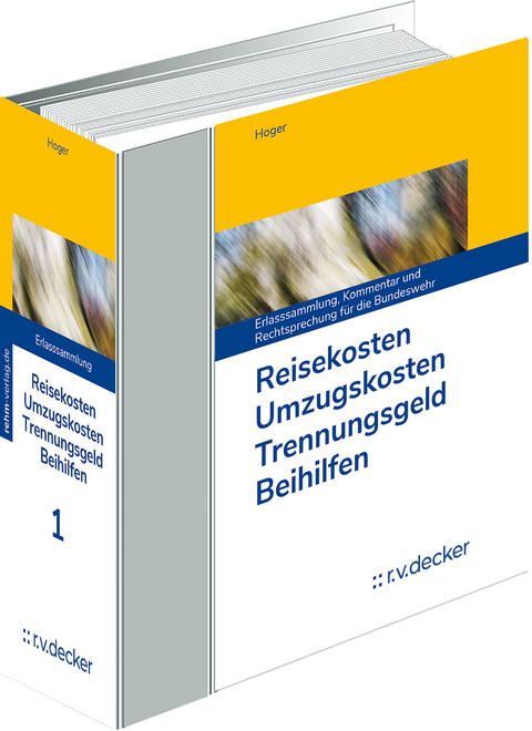 Reisekosten - Umzugskosten - Trennungsgeld - 