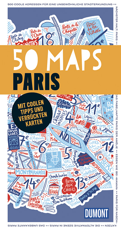 50 Maps Paris (DuMont Reiseführer)