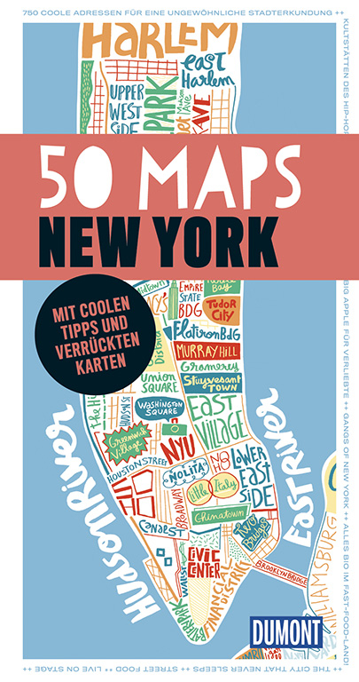 50 Maps New York (DuMont Reiseführer)