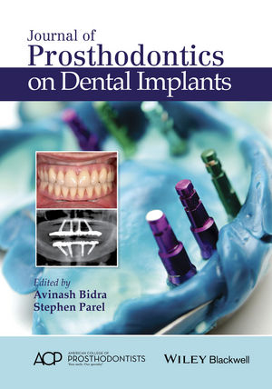 Journal of Prosthodontics on Dental Implants - Stephen M. Parel