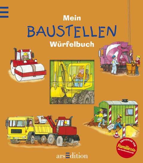 Mein Baustellen Würfelbuch - Anna Pfeiffer