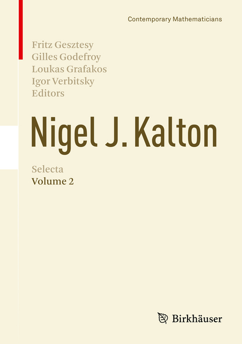 Nigel J. Kalton Selecta - 