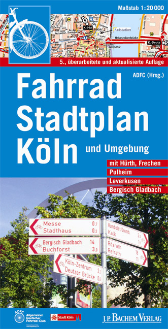 Fahrradstadtplan Köln und Umgebung