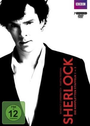 Sherlock. Staffel.1-3, 7 DVD