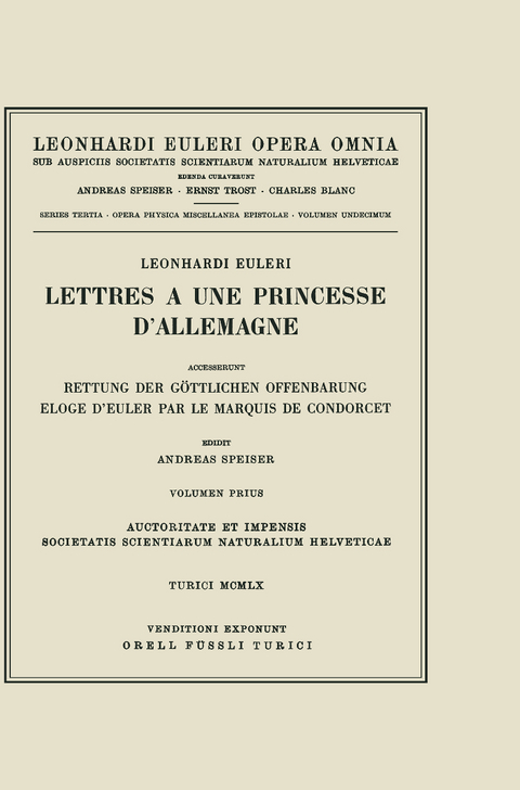 Lettres a une princesse d'Allemagne 2nd part - Leonhard Euler