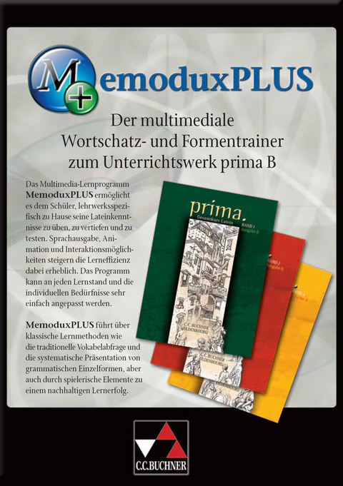 Memodux Plus. Der multimedialie Wortschaft- und Formentrainer für... / MemoduxPLUS prima B - Sascha Hennig, Roland Lütke Volksbeck, Wolfgang Wagner, Guido Wojaczek