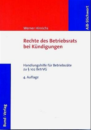 Rechte des Betriebsrats bei Kündigungen - Werner Hinrichs